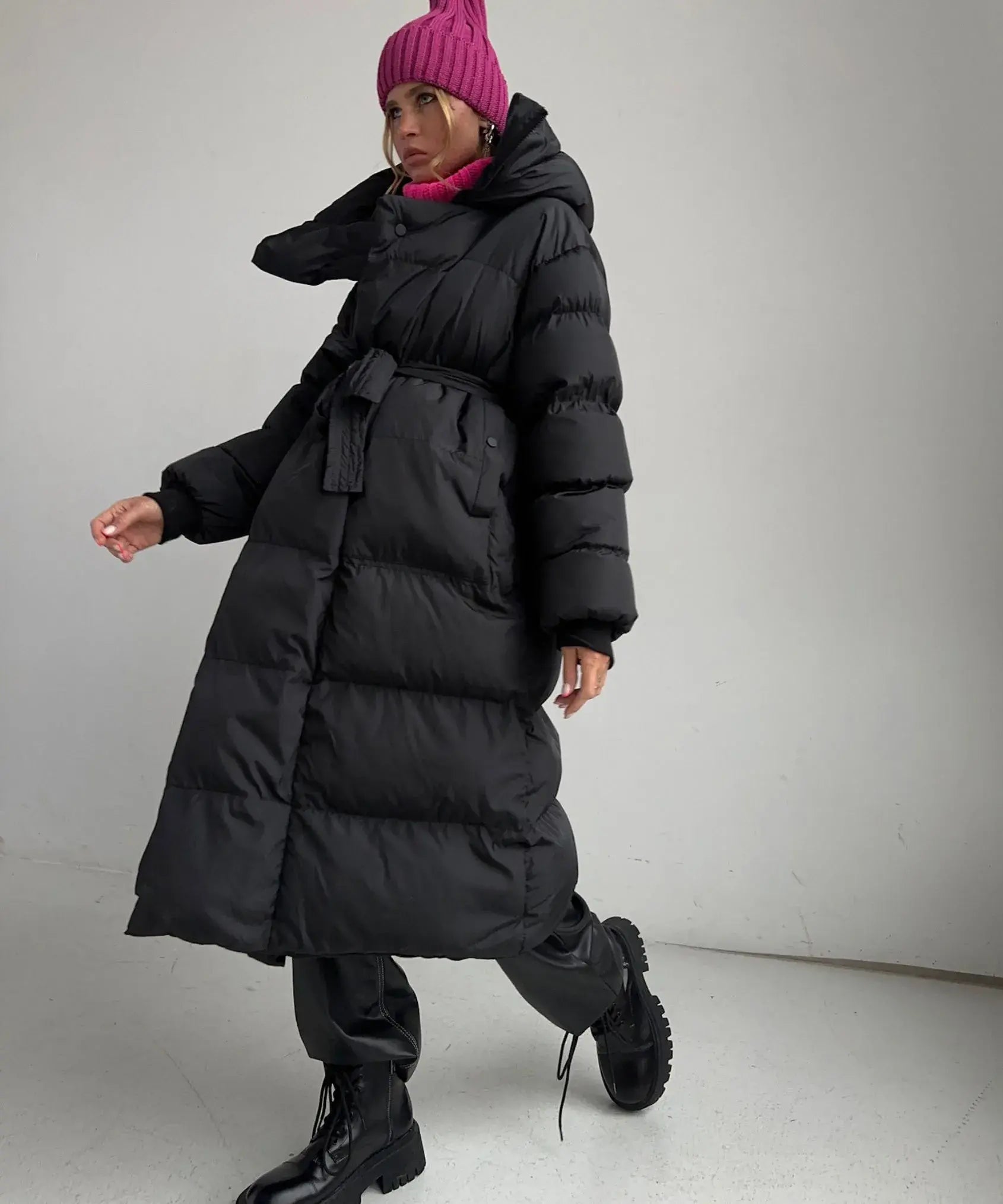 Women Long Puffer Jacket